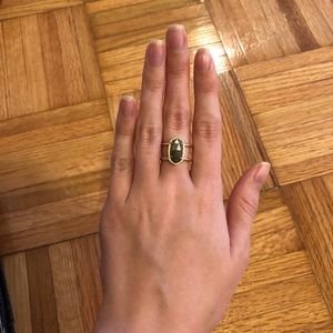 Elyse Ring - Size 6 Pyrite